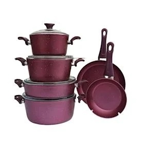 E/G NİPMAR BİANCO QAZAN DEST 10PCS MOR