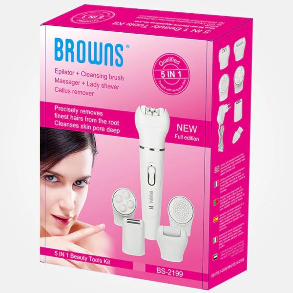 BROWNS EPILIYATOR 5IN1 BS-2199 - Image 5